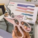 Bộ Dao Kéo Lúa Mạch Tmark 6 Món (Kiện 50 bộ)