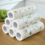 Khăn lau đa năng hoạ tiết size 25cm lau sạch mọi bề mặt Tmark (Kiện 110 cuộn)