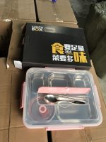 Khay cơm 5 ngăn kèm nắp muỗng xịn Tmark (Kiện 40 cái) - Ảnh 2