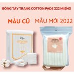Bông tẩy trang Tmark cotton vàng mịn màng, không đau rát chính hãng 200-222 miếng (Kiện 80 gói) - Ảnh 3