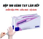 Hộp 100 găng tay TPE làm bếp (Kiện 60 hộp) - Ảnh 4