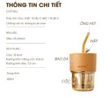 Cốc viền da-kèm ống hút Tmark (Kiện 58 cái) (Hàng nguyên kiện) - Ảnh 4