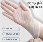 Hộp 100 găng tay TPE làm bếp (Kiện 60 hộp) - Ảnh 2