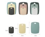 Thớt nhựa, loại mỏng, dùng trong nhà bếp. KT: 33x34cm +_10% - Ảnh 3