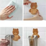 Cốc đựng bàn chải đánh răng hình gấu Tmark (Kiện 720 cái) -10 cái - Ảnh 6