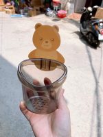 Cốc đựng bàn chải đánh răng hình gấu Tmark (Kiện 720 cái) -10 cái - Ảnh 4