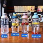 Bình đựng nước thể thao có quai xách không kèm sticker (Kiện 60 cái)