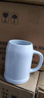 Ly sứ cổ trụ có quai (Kiện 24 cái)(Hàng nguyên kiện) - Ảnh 2