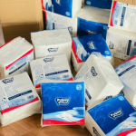 Khăn giấy Pulppy vuông (Kiện 40 gói)(hàng nguyên kiện)