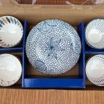 Bộ 4 chén 1 dĩa 8inch, sứ đẹp sáng bóng Tmark (Kiện 12 bộ) (Hàng nguyên kiện)