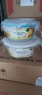 Hộp thủy tinh cao cấp 620ml (Kiện 24 cái) (hàng nguyên kiện) - Ảnh 2