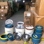 Hộp cơm 2 tầng kèm túi giữ nhiệt an toàn Tmark (Kiện 75 cái)