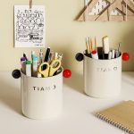 Ống đựng bút văn phòng 4 ngăn tiện lợi Tmark (Kiện 50 cái)