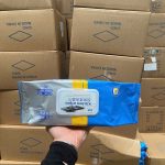 Khăn giấy ướt lau bếp (Kiện 30 gói) (Hàng nguyên kiện)