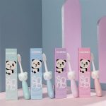 Bàn chải gấu trúc lông mềm cho bé (Kiện 616 cái)