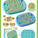 Bộ đồ chơi Cờ lật mặt - Trò chơi Boargame luyện trí nhớ dành cho bé Tmark (Kiện 120 cái)