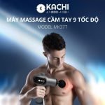 Máy massage cầm tay Kachi MK377 với 9 cấp độ rung Tmark