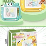 Bảng vẽ hai mặt cho bé, bảng vẽ từ tính và ghép hình Tmark (Kiện 120 cái)