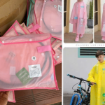 Áo mưa trẻ em dễ thương cao cấp Tmark (Kiện 50 cái)