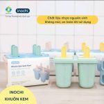 Khuôn làm kem Kari Inochi chất liệu nhựa an toàn Tmark (Kiện 120 cái)