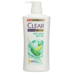 Dầu gội Clear mát lạnh bạc hà 630g (Kiện 8 chai)