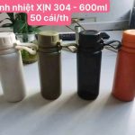 Bình giữ nhiệt xịn inox 304 - 600ml (Kiện 50 cái)