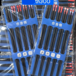 Set 5 đôi đũa gia đình màu đen Tmark (Kiện 300 set)