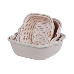Bộ rổ 2 lớp vuông 3288+3289+3290 ( Kiện 20 cái )