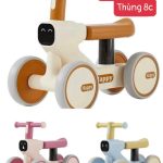 Xe chòi happy 4 bánh cho bé (Kiện 8 cái)
