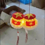 Lồng đèn cờ VIệt Nam (kiện 1000c)