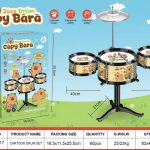 Bộ trống cabybara đồ chơi