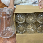 Bộ bình trà 6 ly ( kiện 6 bộ) ( Hàng nguyên kiện)