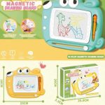 Hộp bảng xoá hình động vật cho bé