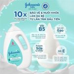 Sữa tắm Johnson's Baby chứa sữa và gạo 1000ml