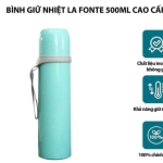 La Fronte- Bình giữ nhiệt 500ml inox 304- màu xanh ngọc (Kiện 50 cái)