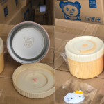 Hộp đựng cháo Hello kitty (Kiện 100 cái)