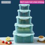 Bộ hộp đựng thực phẩm 5 món (Kiện 16 bộ)