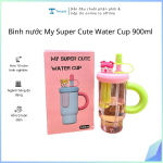 Bình nước thể thao My Super Cute Water Cup 900ml ( Kiện 50 bình)