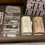 Túi đựng mỹ phẩm cá nhân gấp gọn 4 ngăn ( Kiện 100 cái) - Ảnh 2