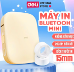 Máy In Nhãn Mini ES440 Deli, Máy In Nhiệt Cầm Tay Bluetooth In Tem Nhãn, Logo, Sticker Không Cần Mực - Ảnh 2