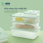 Inochi - Bộ 7 hộp thực phẩm trữ đông 290ml (4 hộp), 900ml (2 hộp), 3600ml - Ảnh 2