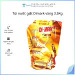 Túi nước giặt Dimark vàng 3.5Kg cao cấp (Kiện 4 túi)