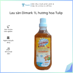 Lau sàn Dimark 1L hương hoa Tulip (Kiện 12 chai)