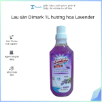 Lau sàn Dimark 1L hương hoa Lavender (Kiện 12 chai)