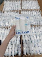 Bông tẩy trang GINZASIC 210 miếng cotton tự nhiên, mềm mịn ( kiện 100 gói ) - Ảnh 2
