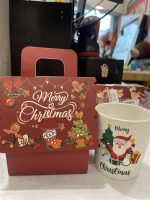 Cốc sứ họa tiết giáng sinh Noel kèm hộp (Kiện 100 cái) - Ảnh 2