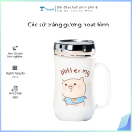 Cốc sứ tráng gương hoạt hình ( kiện 96 cái)