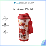 Ly giữ nhiệt 500ml tết ( kiện 50 cái)