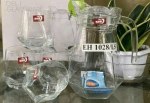 Bộ bình kèm 4 cốc thủy tinh EH 1028/L5 (Kiện 8 bộ) - Ảnh 2