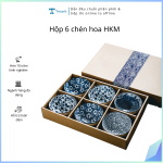 Hộp 6 chén hoa HKM ( Kiện 100 hộp)